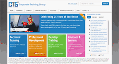 Desktop Screenshot of ctgtraining.com